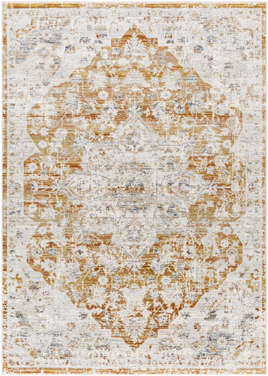 EDO2304-9212 9 ft. 2 in. x 12 ft. Rectangle Area Rug with Fringe, Multi Color