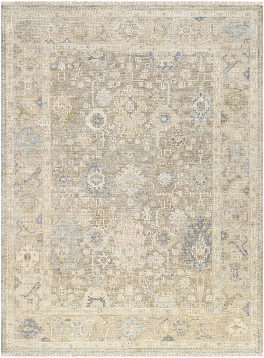 Picture of Antalya AAT2312-69 6 x 9 ft. Antalya Hand Knotted Rectangle Area Rug&#44; Olive&#44; Light Brown & Taupe