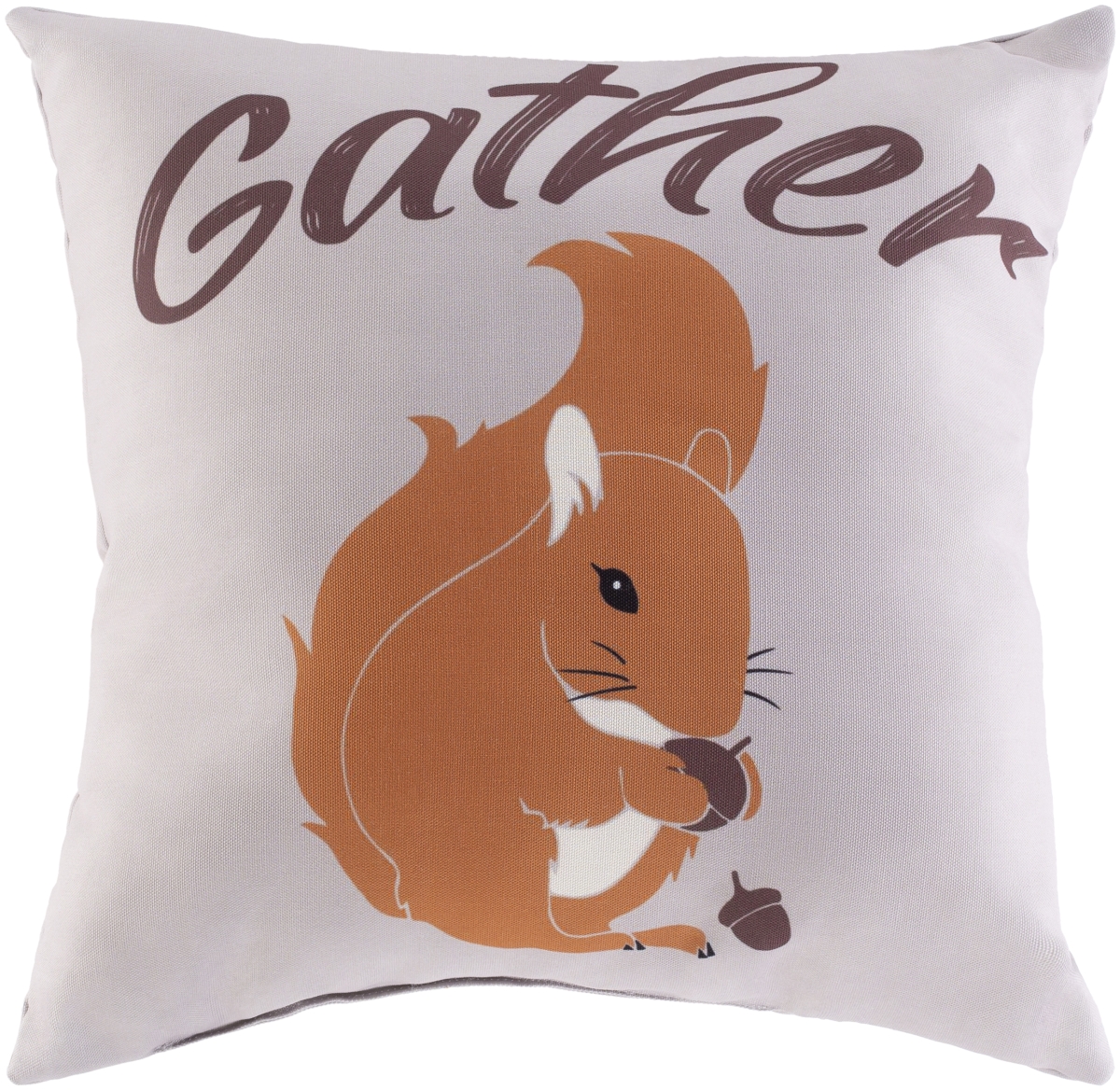 GTD006-1616 16 x 16 in. Gratitude GTD-006 Square Accent Pillow, Multi Color