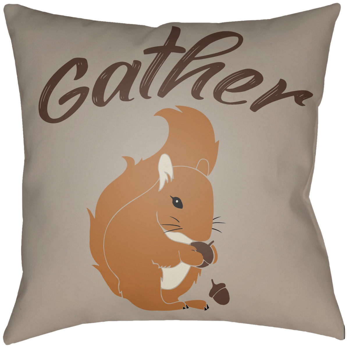GTD006-2020 20 x 20 in. Gratitude GTD-006 Square Accent Pillow, Multi Color