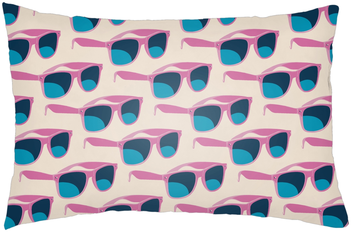 LTCH1428-2214 14 x 22 in. Litchfield LTCH-1428 Rectangle Lumbar Pillow, Multi Color