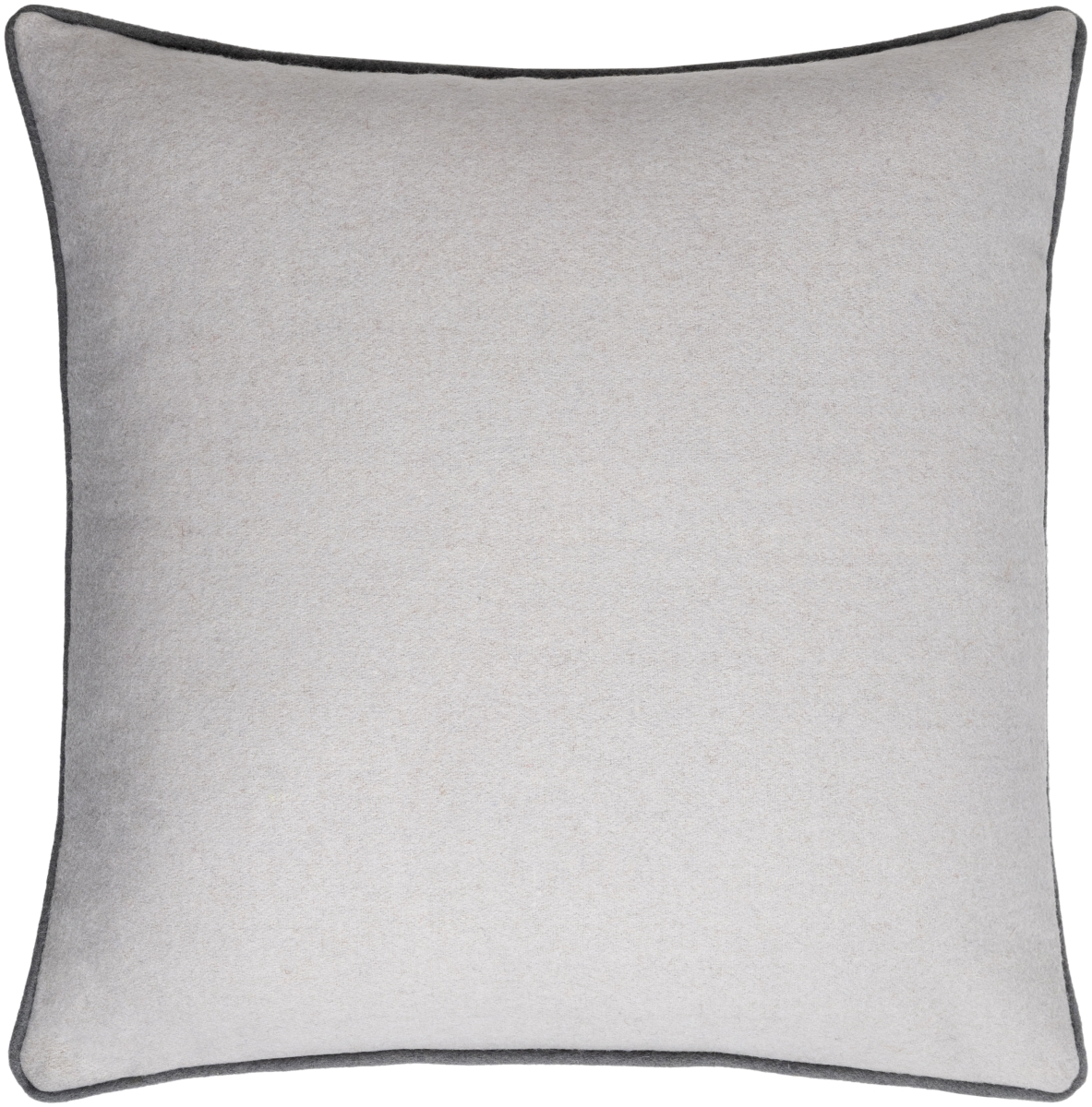 Picture of Livabliss AKL002-1818D 18 x 18 in. Ackerly AKL-002 Square Accent Down Filled Pillow&#44; Light Gray & Charcoal