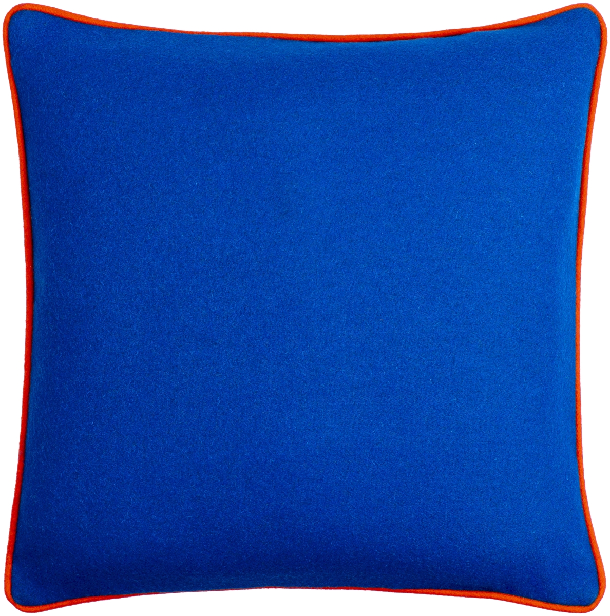 AKL005-1818 18 x 18 in. Ackerly AKL-005 Square Accent Pillow, Blue & Orange