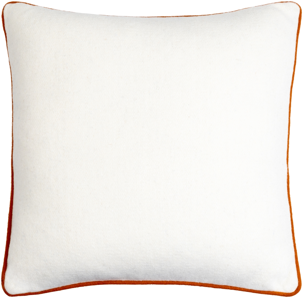 AKL001-2222 22 x 22 in. Ackerly AKL-001 Square Accent Pillow, Cream & Rust