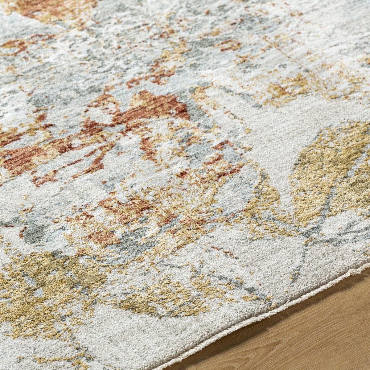 RSE2300-67RD 6 ft. 7 in. x 6 ft. 7 in. Roseanne RSE-2300 Machine Woven Round Rug, Multi Color