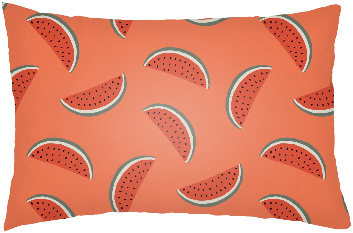 SUM007-2214 14 x 22 in. Summer Lumbar Pillow, Multi Color