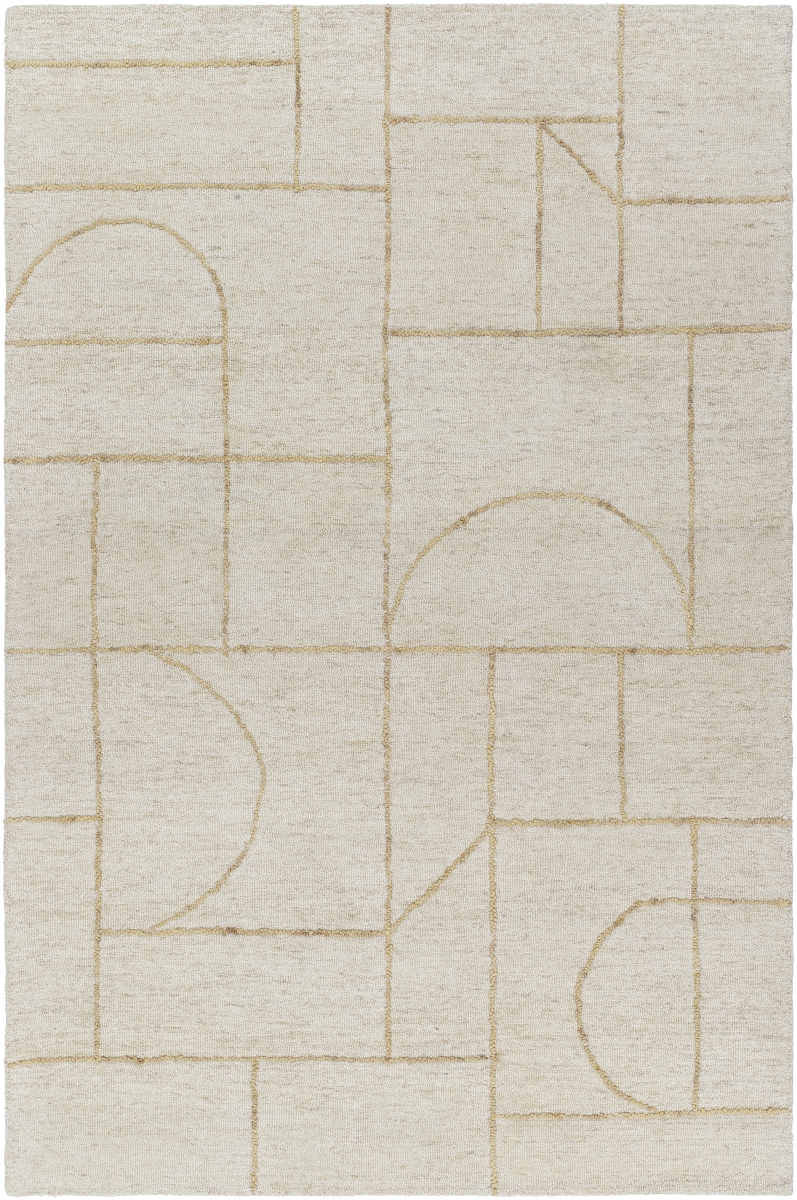 JLS2308-576 5 ft. x 7 ft. 6 in. Jules JLS-2308 Hand Tufted Rectangle Rug, Ash