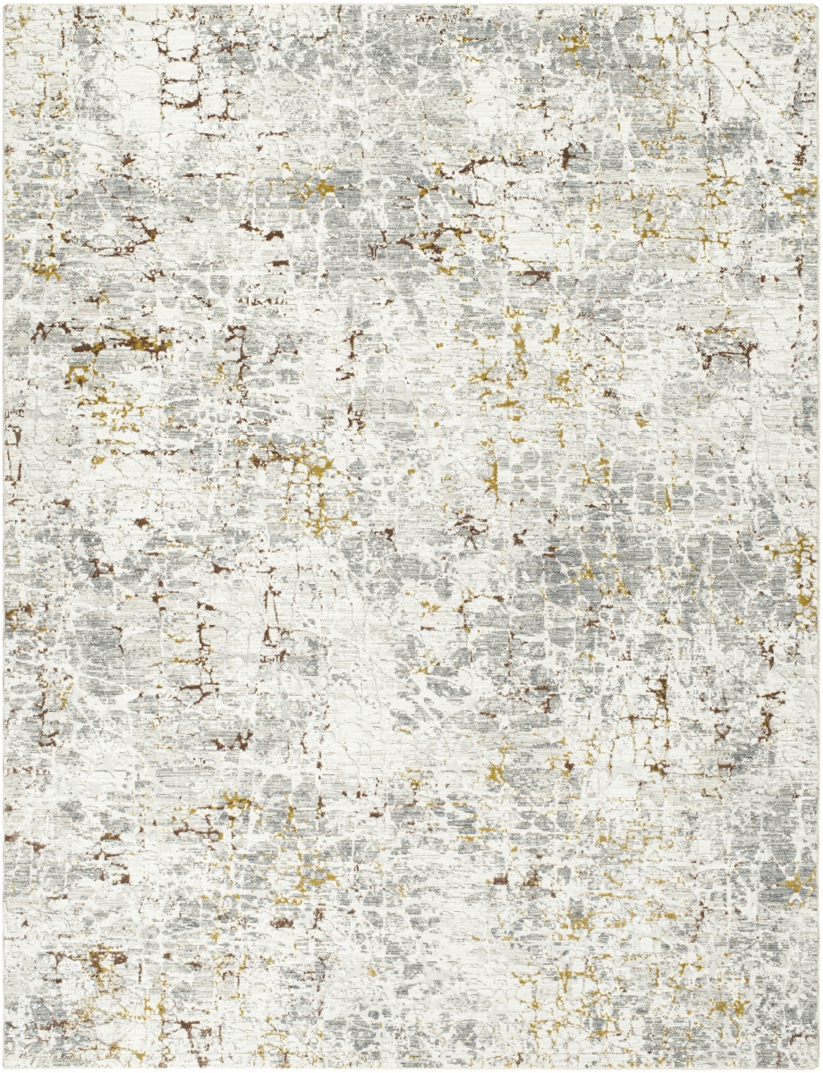 DRE2315-710103 7 ft. 10 in. x 10 ft. 2 in. Dresden Modern Machine Woven Rectangle Area Rug, Multi Color