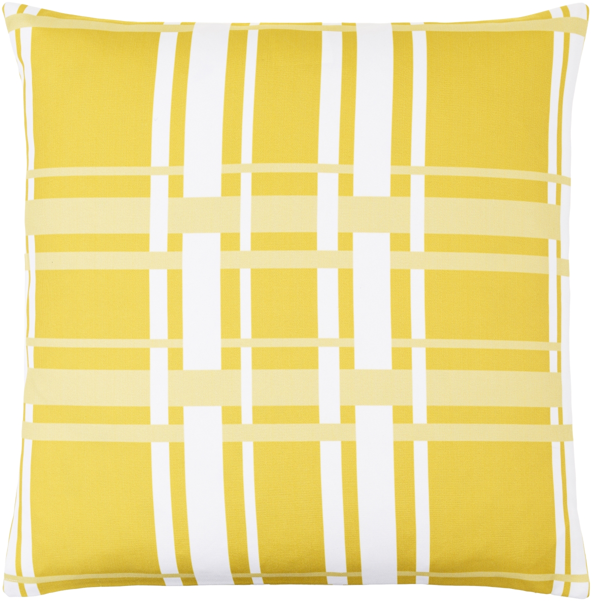 WEV001-2222D 22 x 22 in. Weave Cottage Square Accent Pillow, Multi Color