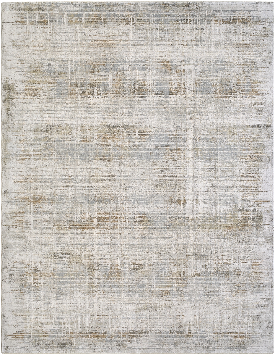 BWK2348-53RD 5 ft. 3 in. x 5 ft. 3 in. Brunswick Machine Woven Round Rug, Multi Color