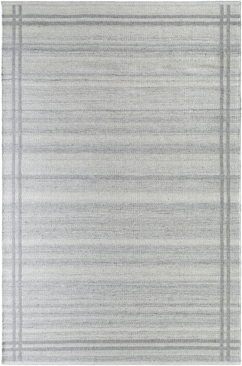 MDI2351-23 2 x 3 ft. Mardin Hand Made Rectangle Area Rug, Gray & Ivory