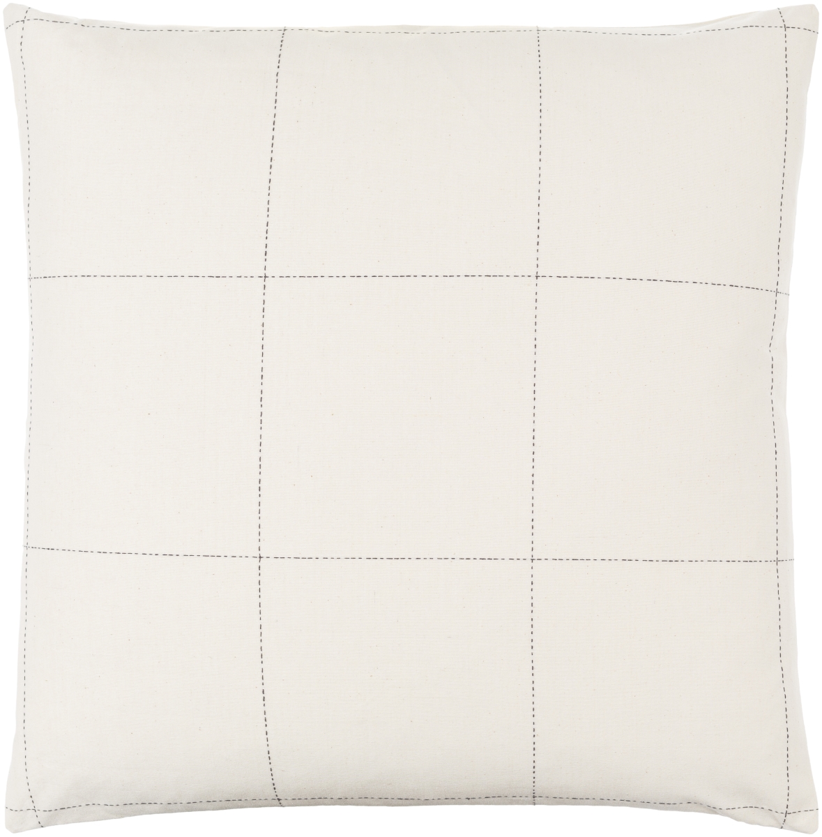 RHI001-2020D 20 x 20 in. Ranchi Accent Square Pillow, Off-White