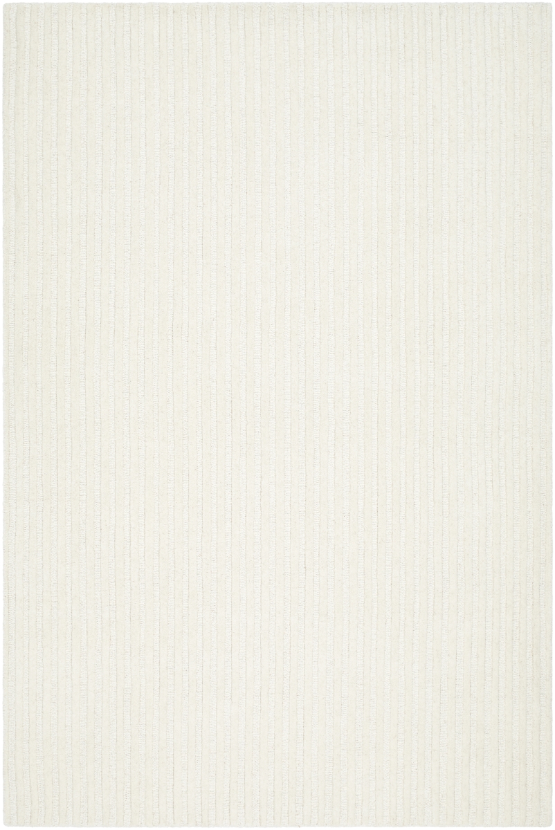 BKO2326-23 2 ft. x 3 ft. Brook Hand Made Rectangle Area Rug, Pearl