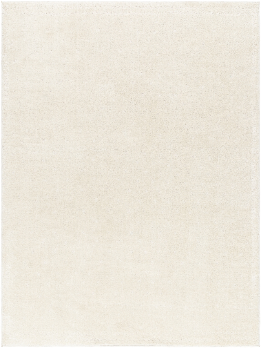 FEU2316-537 5 ft. 3 in. x 7 ft. Freud Machine Woven Rectangle Area Rug, Ivory & Off-White