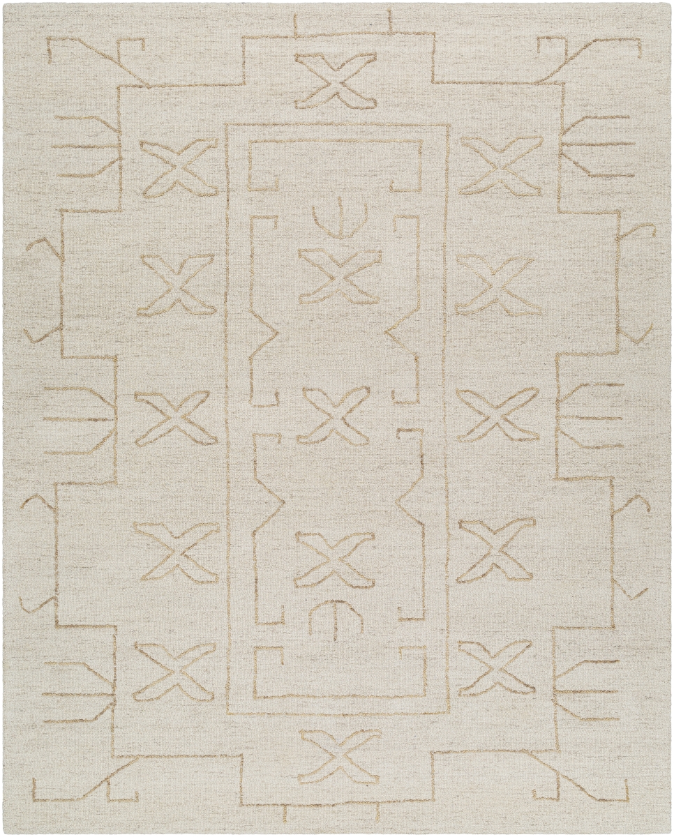 JLS2307-23 2 x 3 ft. Jules Hand Made Rectangle Area Rug, Ash & Pearl