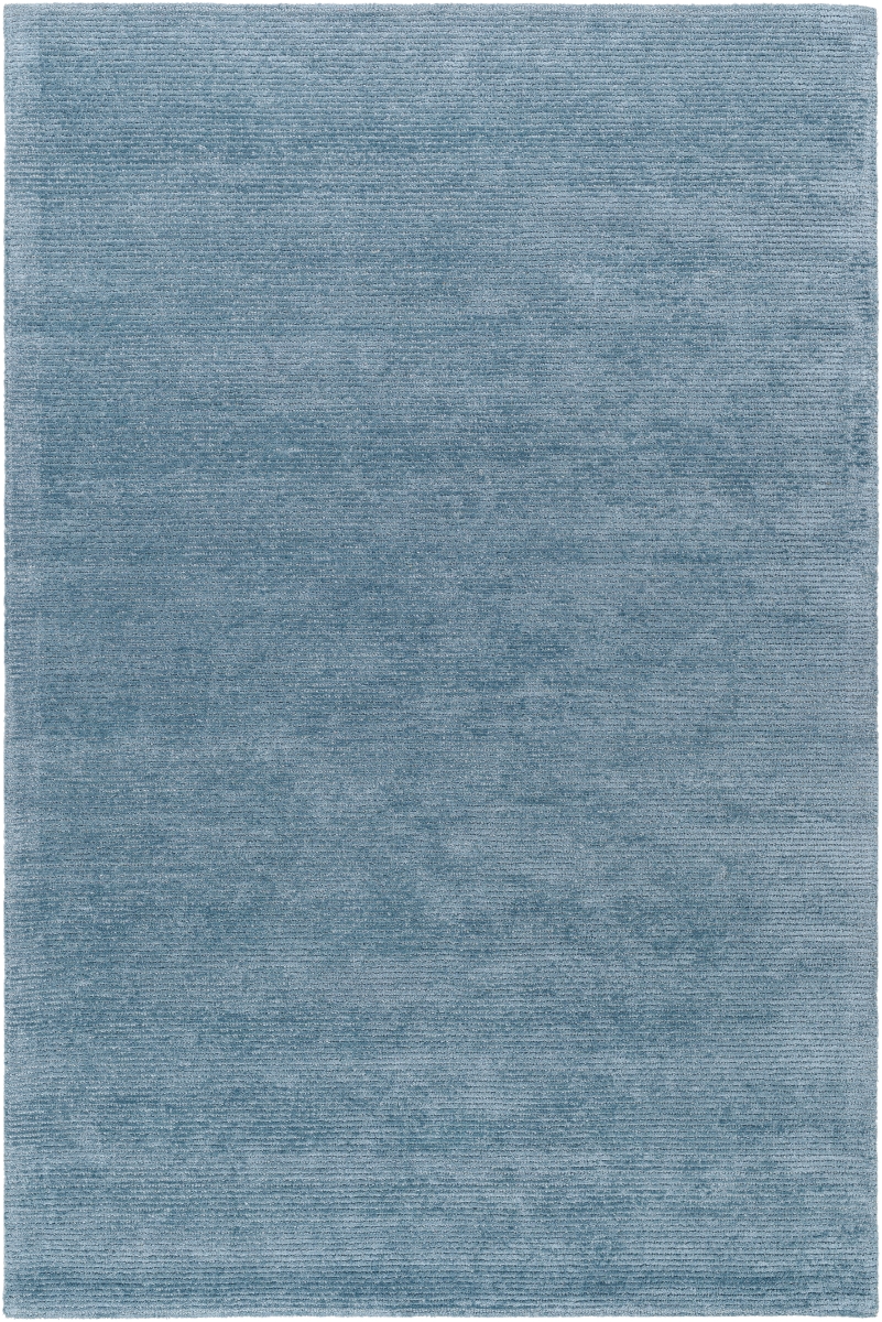 RCM2301-810 8 x 10 ft. Richmond Hand Made Rectangle Area Rug, Grey, Pewter & Beetle Blue