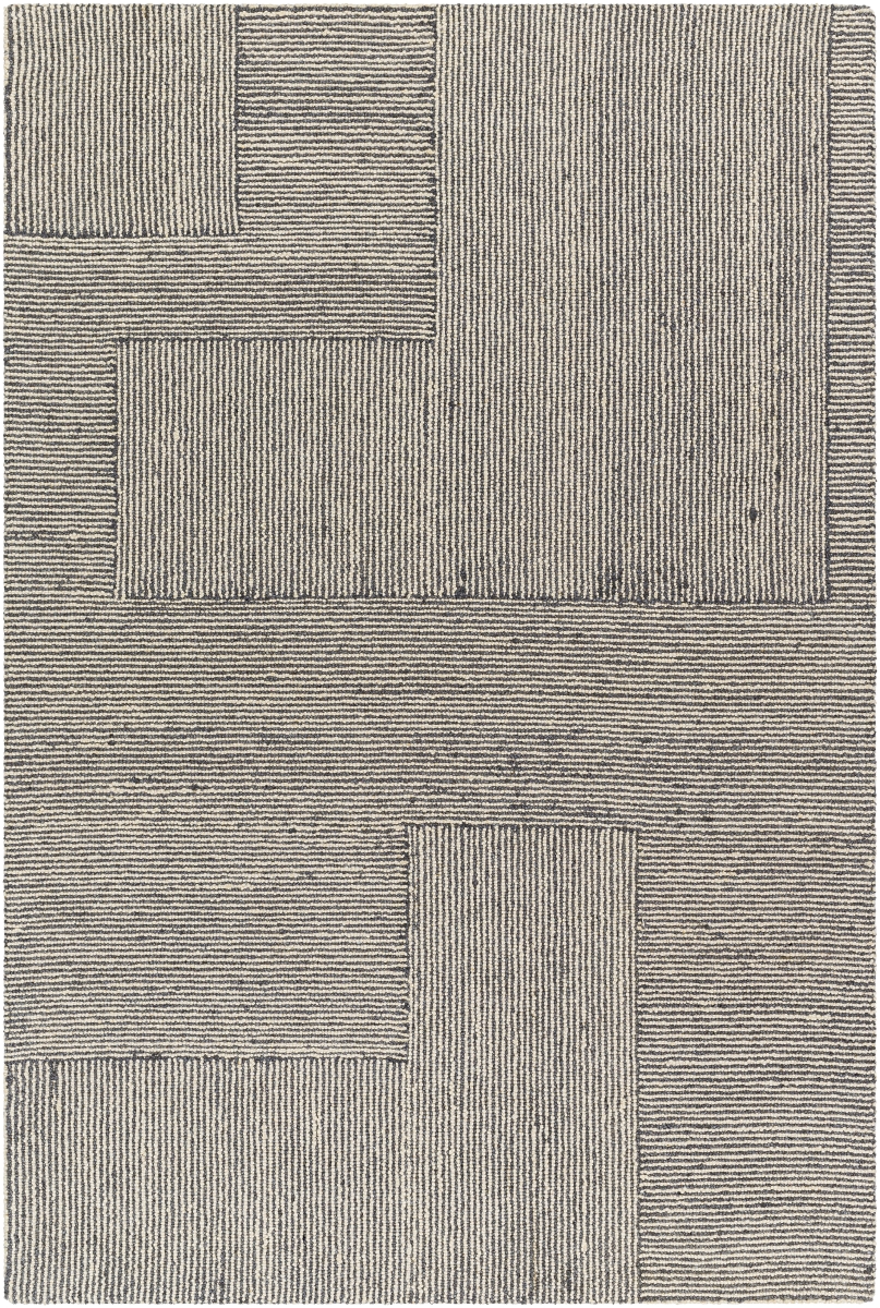 MAR2328-576 5 ft. x 7 ft.6 in. Maroc Hand Tufted Rectangle Area Rug, Gray