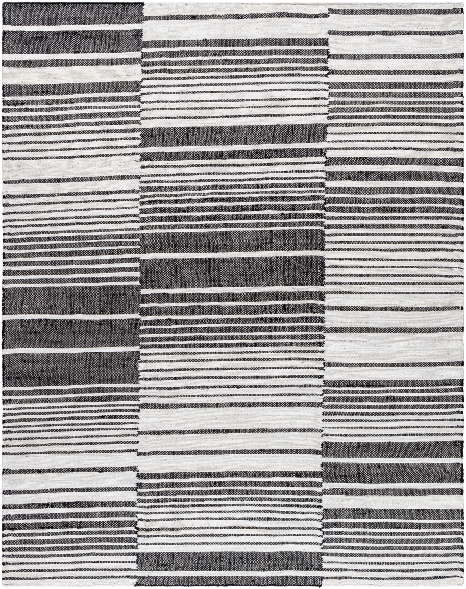 DAI2306-810 8 x 10 ft. Diane Hand Woven Rectangle Area Rug, Light Silver