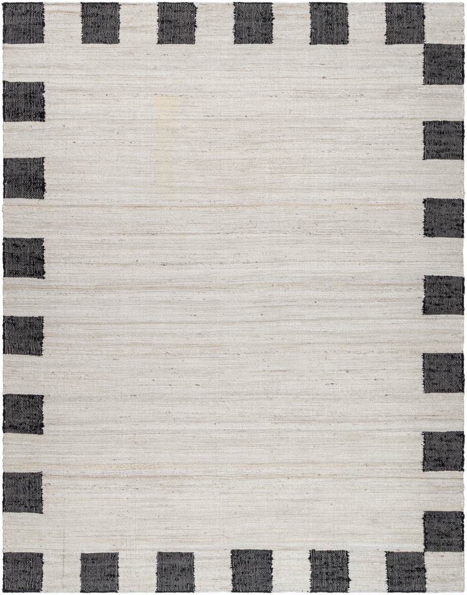 DAI2305-912 9 x 12 ft. Diane Hand Woven Rectangle Area Rug, Light Silver