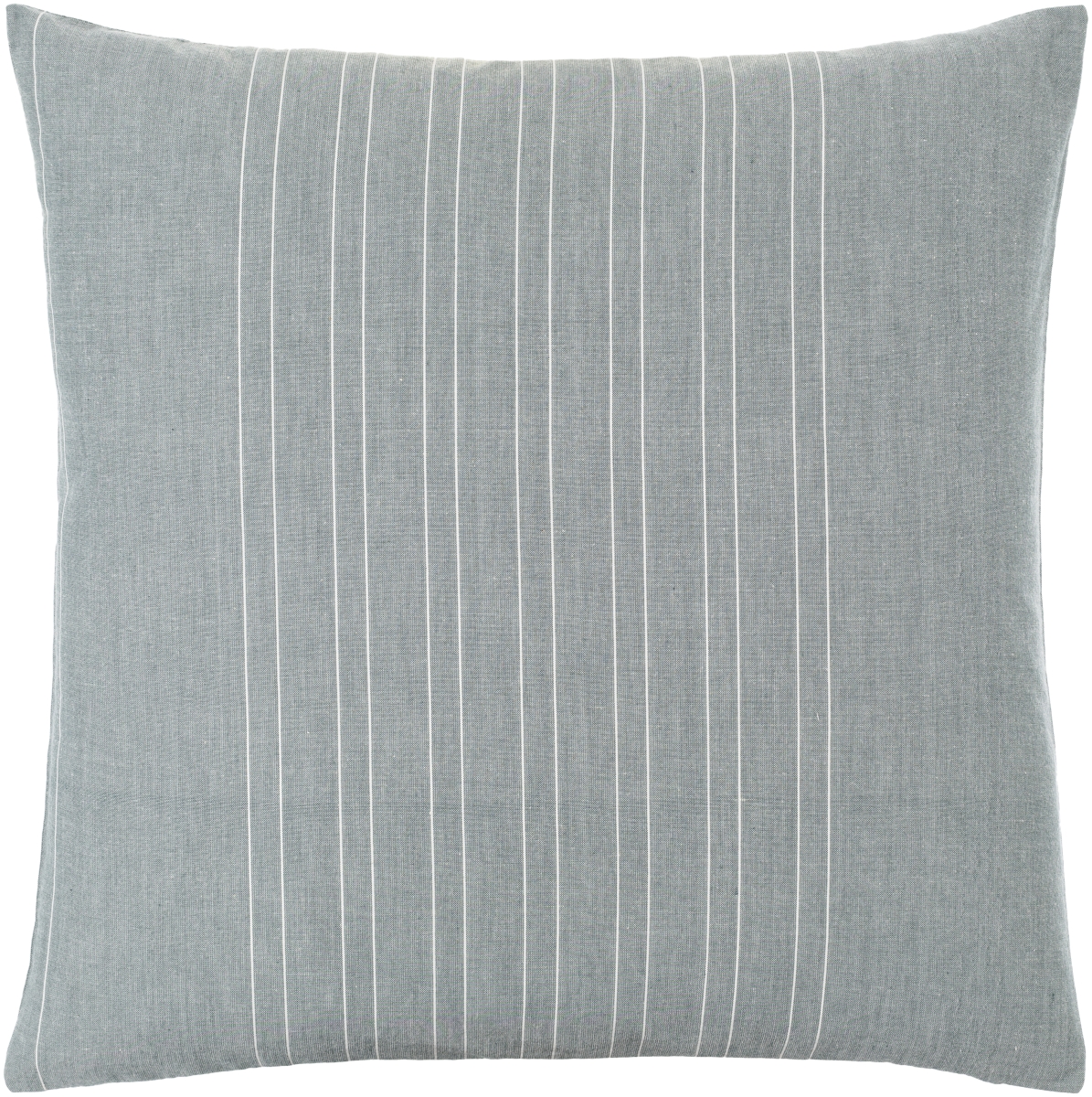 LKM003-1818 18 x 18 in. Lakshmi Accent Square Pillow, Pewter, Metallic Silver & Light Silver