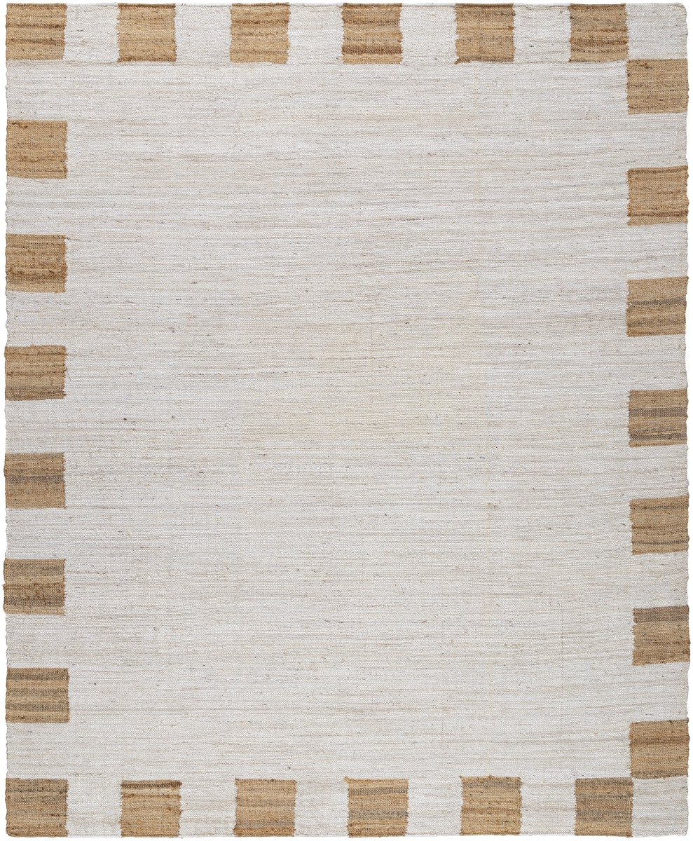 DAI2301-23 2 x 3 ft. Diane Hand Made Rectangle Rug, Light Silver, Sterling Gray & Camel