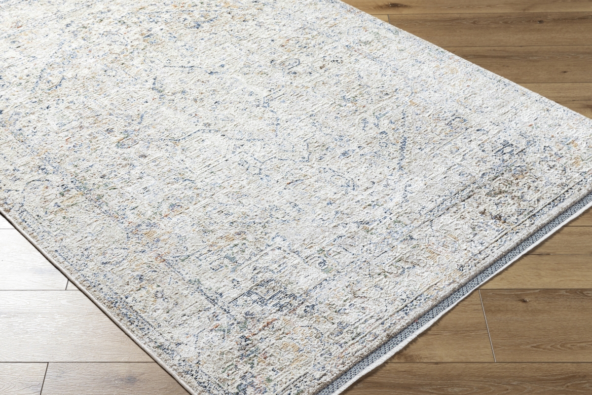 RVD2307-7RD 7 x 7 ft. Rivaldo Machine Woven Round Rug, Multi Color