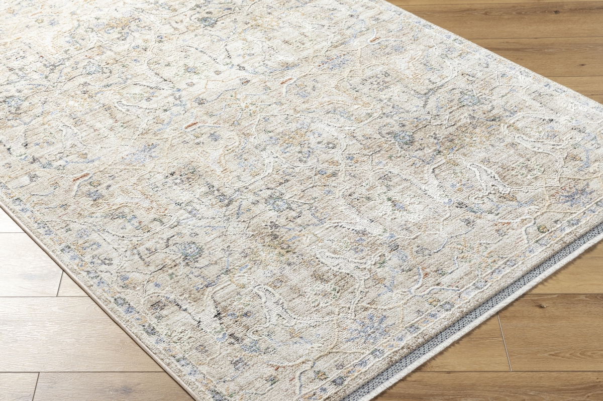 RVD2309-7RD 7 x 7 ft. Rivaldo Machine Woven Round Rug, Multi Color