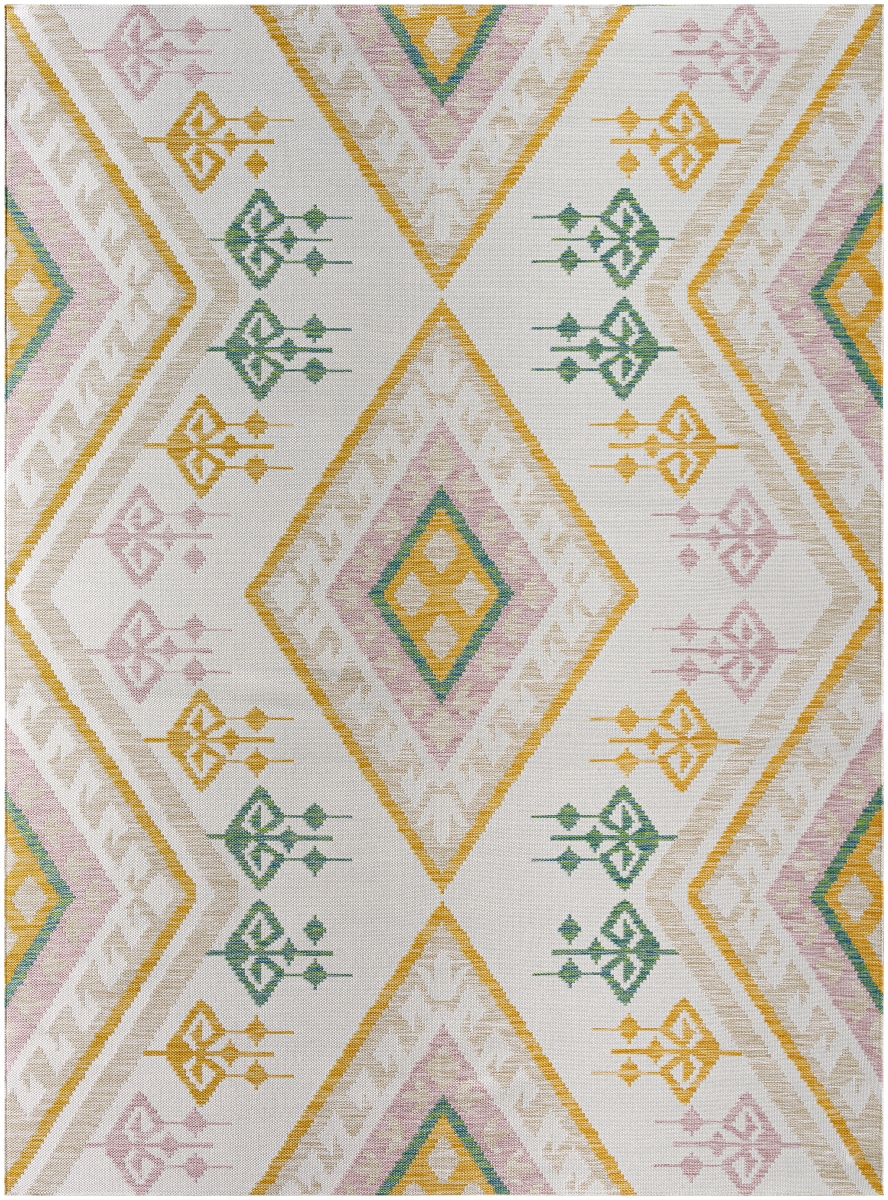 BBD2307-527 5 ft. 2 in. x 7 ft. Barbados BBD-2307 Machine Woven Rectangle Area Rug, Multi Color