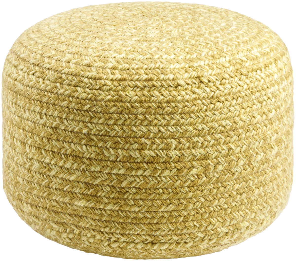 EDPF002-121717 12 x 18 x 18 in. Entwined EDPF-002 Cylinder Pouf, Multi Color