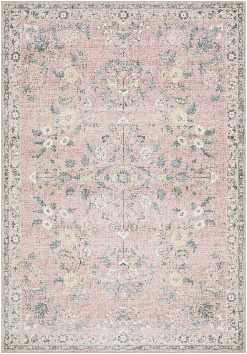 LVB2312-23 2 ft. x 2 ft. 11 in. Lavable Machine Woven Rectangle Area Rug, Multi Color