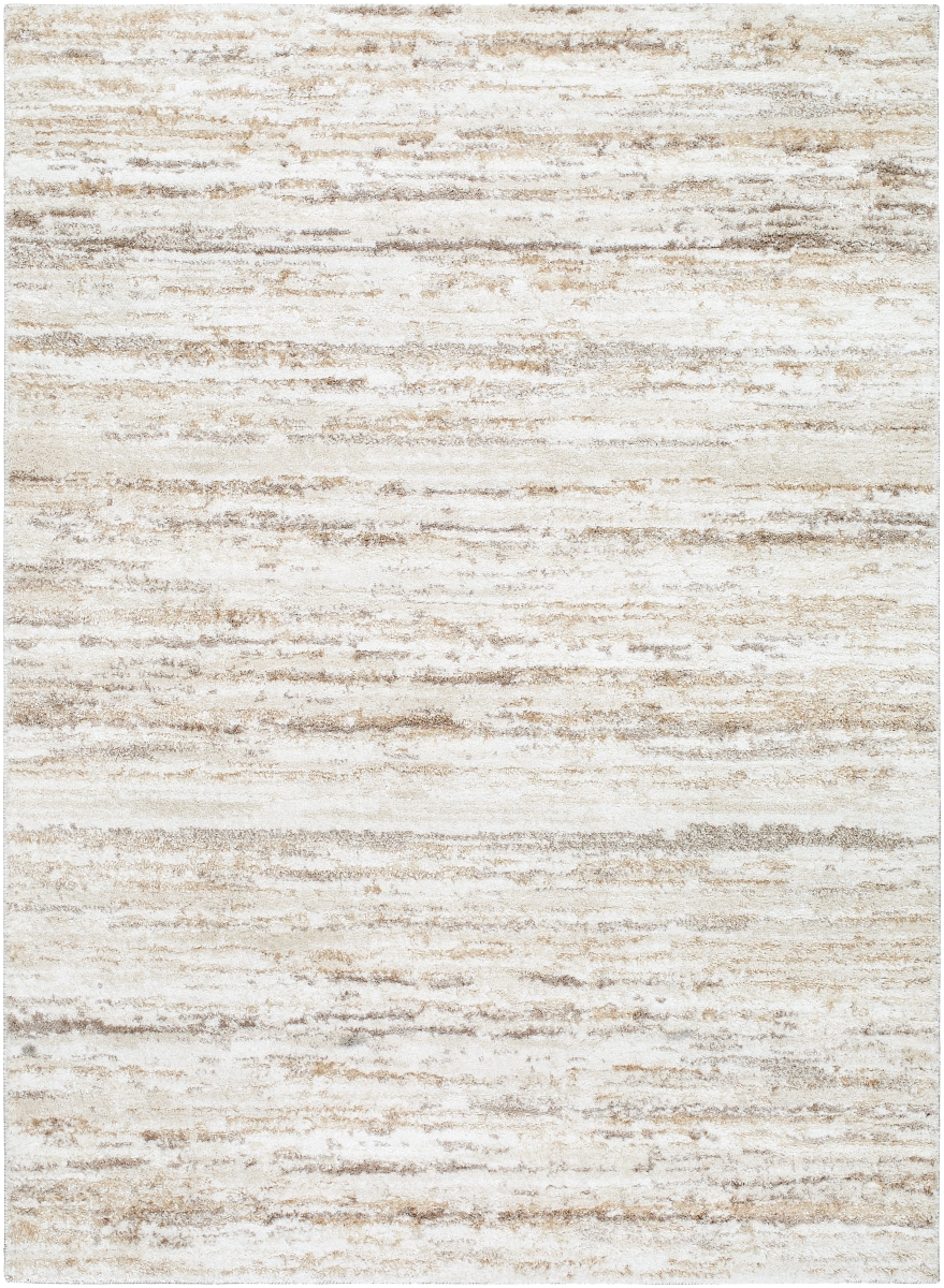ARP2301-2211 2 ft. x 2 ft. 11 in. Andorra Plus Machine Woven Rectangle Area Rug, Light Silver & Warm Grey