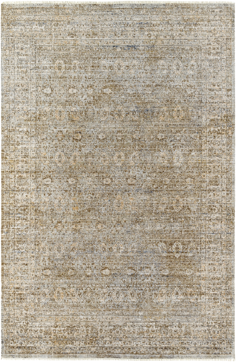 BOMG2304-9131 9 ft. x 13 ft. 1 in. Margaret Machine Woven Rectangle Area Rug, Multi Color -  Livabliss