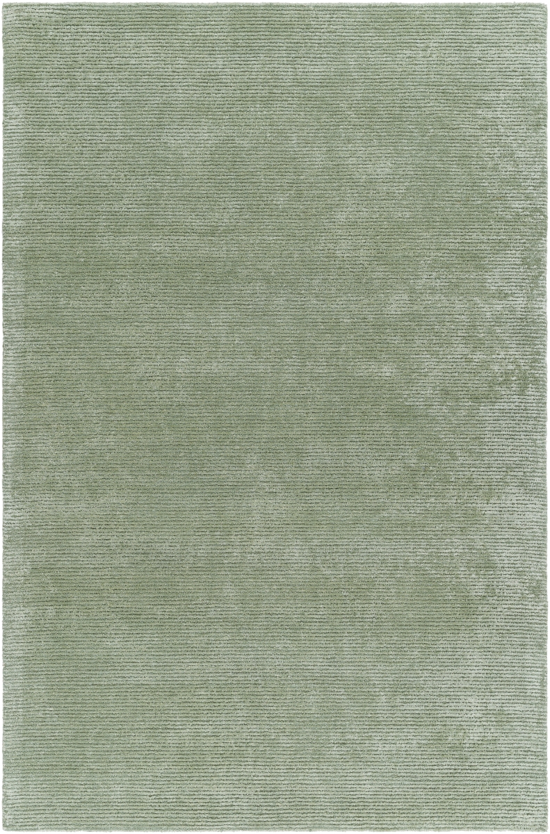 RCM2304-576 5 ft. x 7 ft. 6 in. Richmond Hand Made Rectangle Area Rug - Sage, Sterling Grey & Nickel