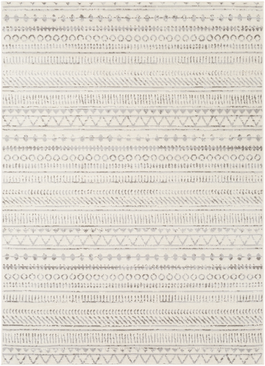 PSS2304-4357 4 ft. 3 in. x 5 ft. 7 in. Pisa PSS-2304 Machine Woven Rectangle Rug, Multicolor