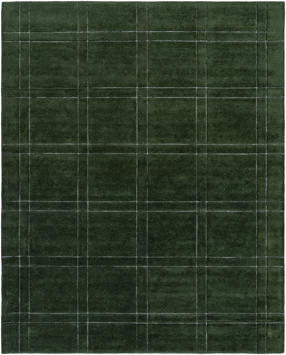 BKO2359-810 8 x 10 ft. Brook Hand Made Rectangle Area Rug, Black