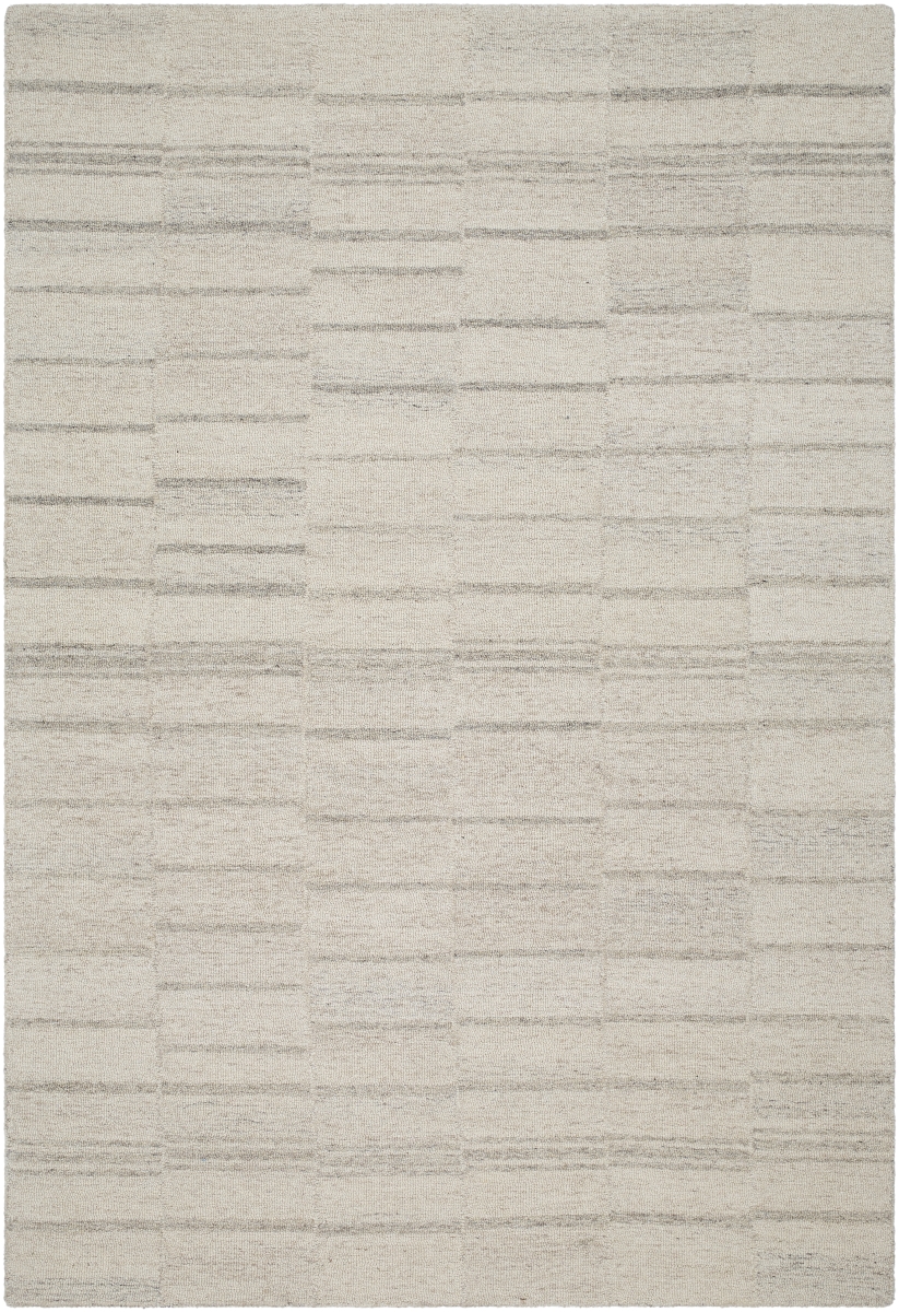 GND2360-576 5 ft. x 7 ft. 6 in. Granada Collection GND-2360 Rectangle Hand Made Rug - Ash, Light Grey