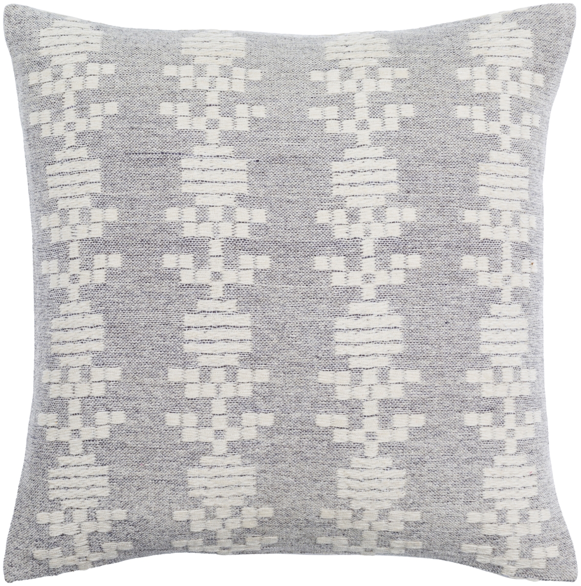 EAR002-2020D 20 x 20 in. Elara Square Accent Pillow, Blue