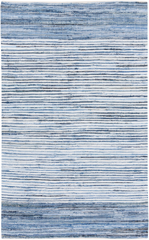 Denim Rug - Blue - Blue | Floor Covering, Carpet, Mat, Area Rug - 2'x3'