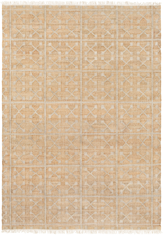 LRL6016-46 Laural Area Rug - Cream, Ivory & Khaki - 4 x 6 ft.
