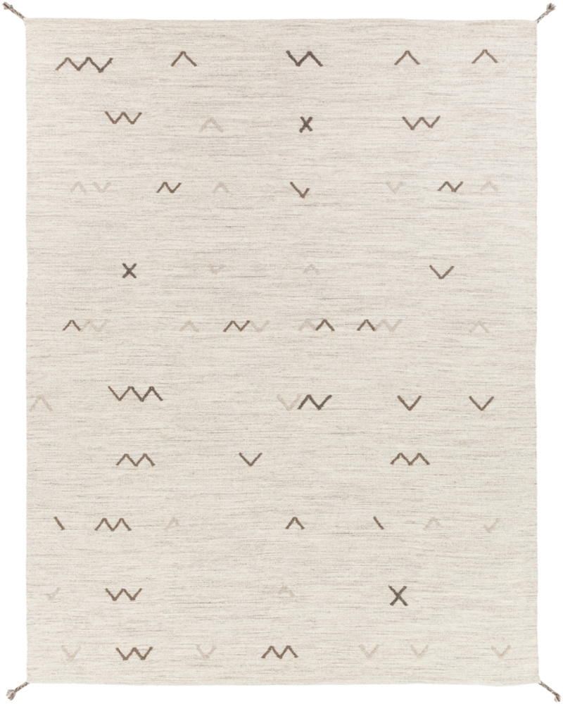MTZ2004-811 Montezuma Area Rug - Ivory, Light Gray & Camel - 8 x 11 ft.