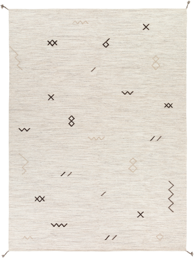 MTZ2005-811 Montezuma Area Rug - Ivory, Light Gray & Camel - 8 x 11 ft.