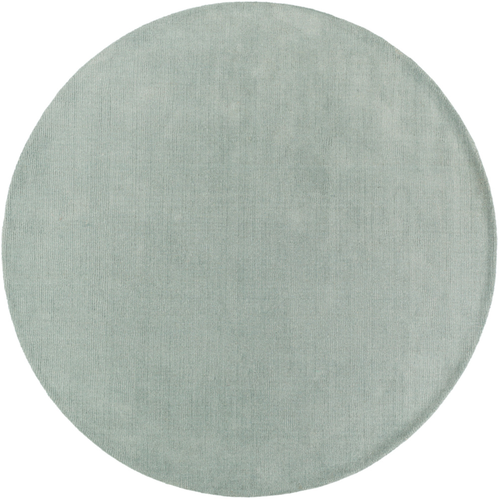 M5328-8RD Mystique Round Area Rug - Pale Blue - 8 ft.