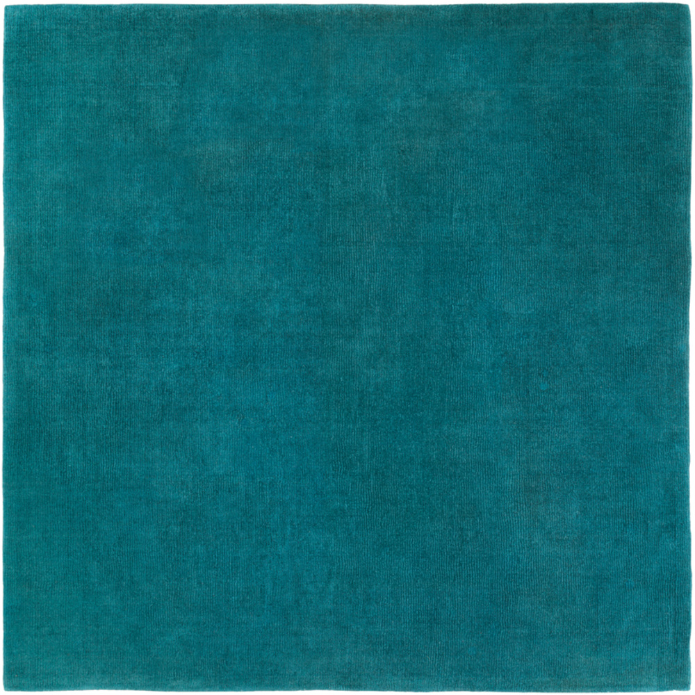 M5330-8SQ Mystique Square Area Rug - Teal - 8 ft.