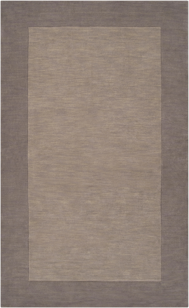 M312-6SQ Mystique Square Area Rug - Medium Gray, Camel - 6 ft.