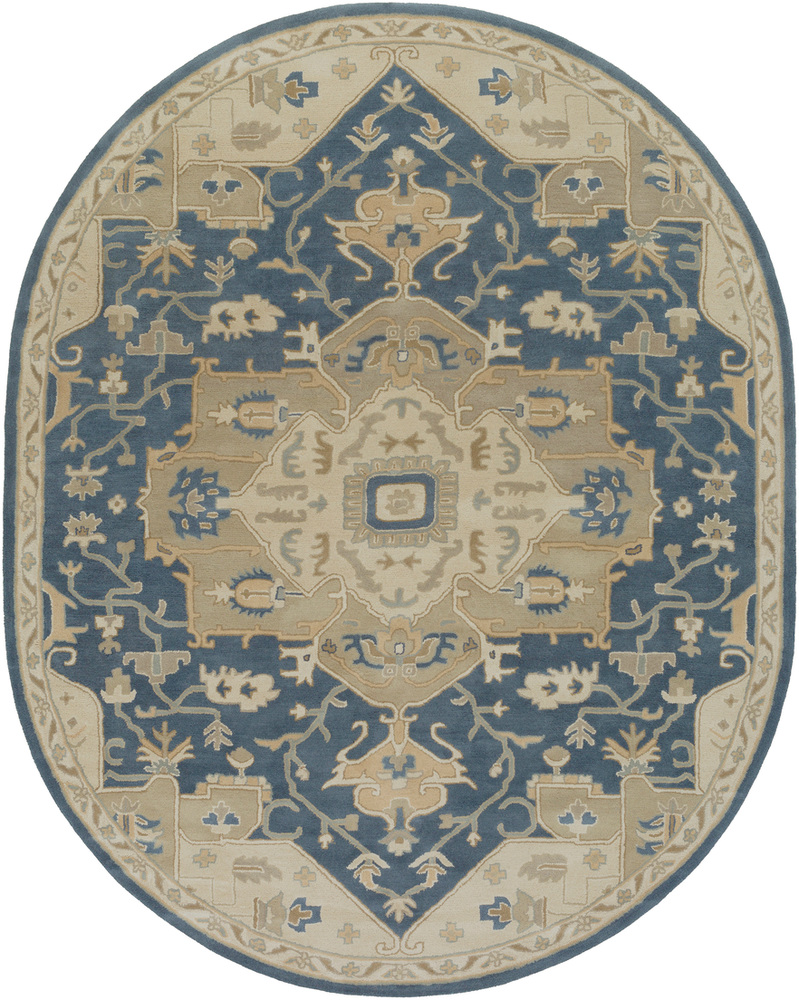 CAE1145-810OV Caesar Oval Area Rug - 8 x 10 ft.