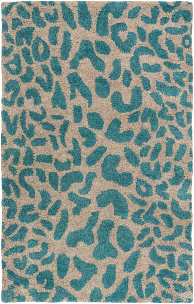 ATH5120-23 Athena Area Rug - Dark Green, Camel - 2 x 3 ft.