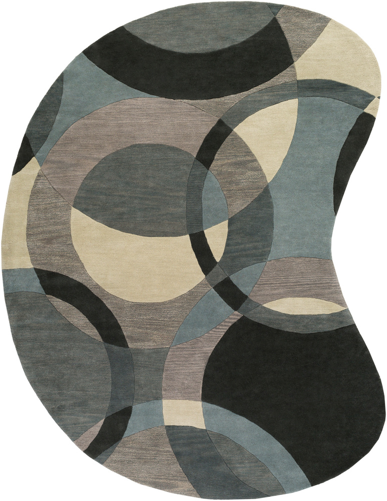 FM7193-810KDNY Forum Kidney Area Rug - 8 x 10 ft.