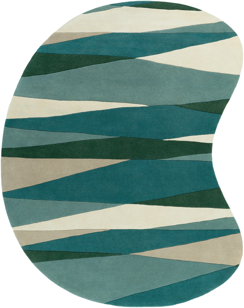 FM7204-810KDNY Forum Kidney Area Rug - 8 x 10 ft.