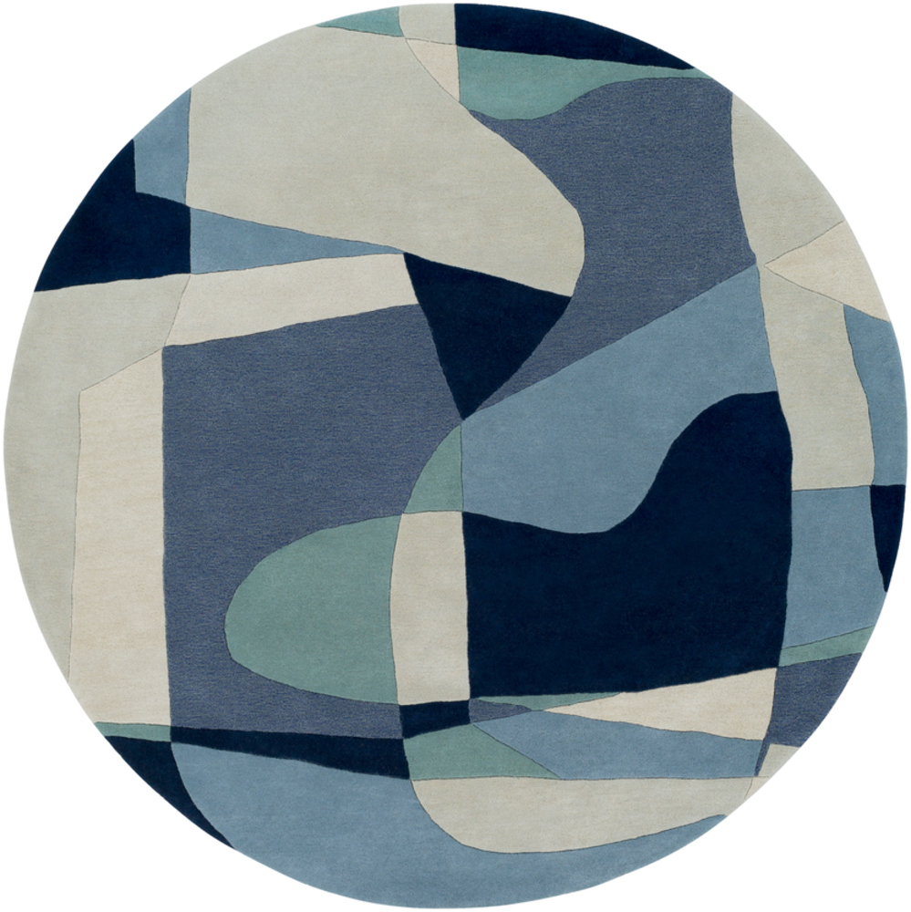FM7195-8RD Forum Round Area Rug - 8 ft.