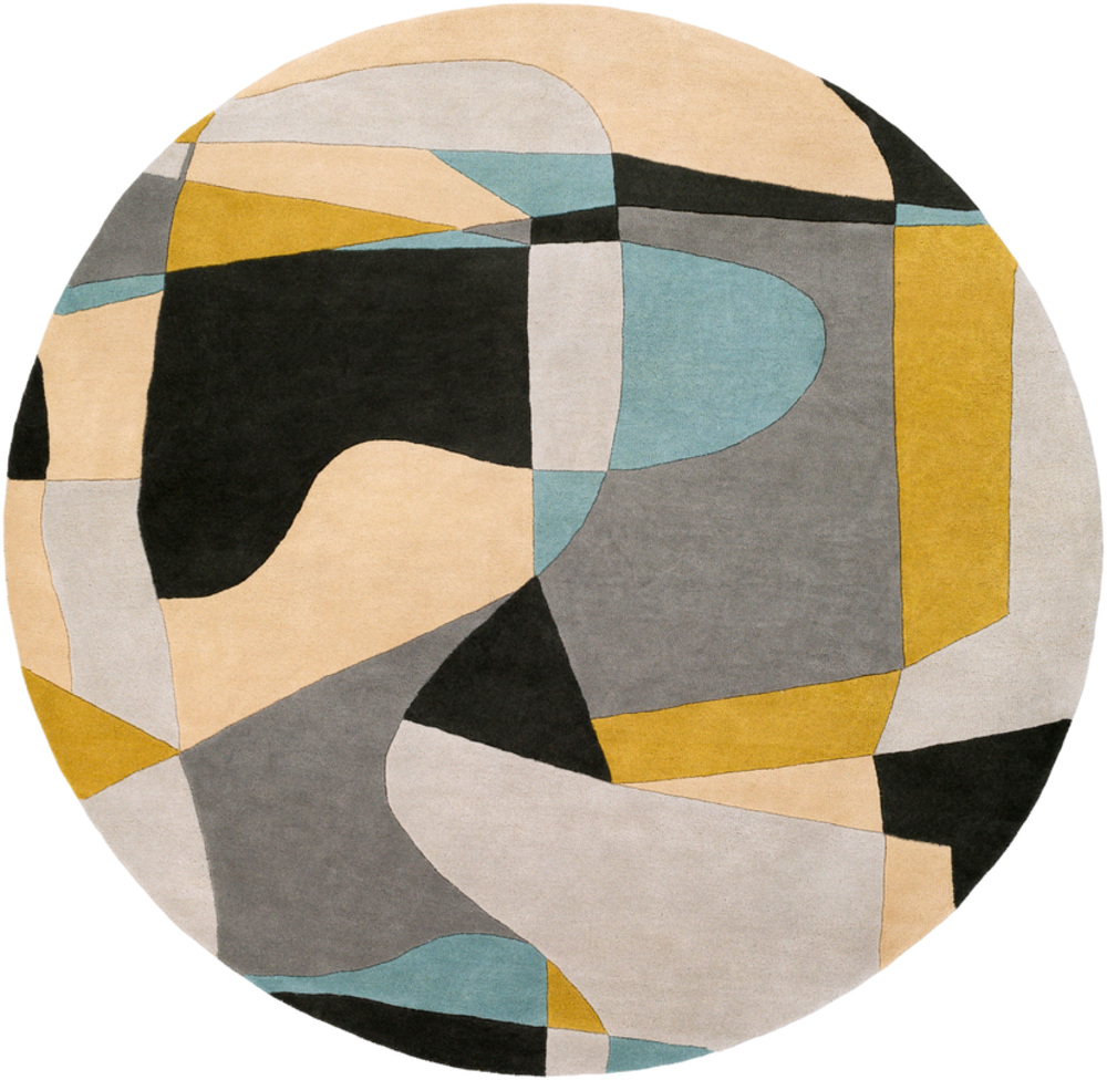 FM7194-8RD Forum Round Area Rug - 8 ft.